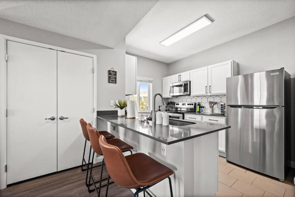Апартаменты Charming Downtown Getaway Солт-Лейк-Сити Экстерьер фото