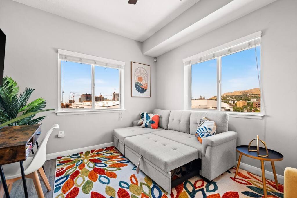 Апартаменты Charming Downtown Getaway Солт-Лейк-Сити Экстерьер фото